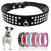 Rhinestone dog collar