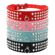 Rhinestone dog collar