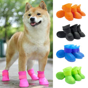 4Pcs Pet Water Proof Rain shoe