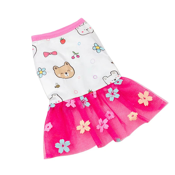 Fashion Dog Clothes Lace Skirt